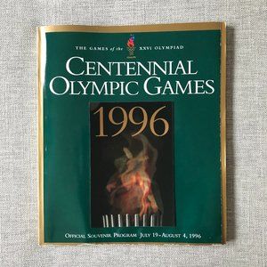 Centennial Olympic 1996 Games Official Souvenir Program Hologram Cover